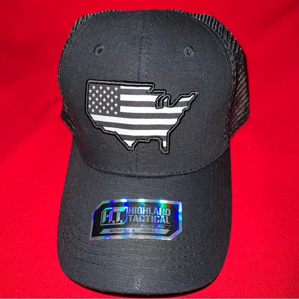Tactical- Country Flag - Hat with the breathable netted mesh. NWT